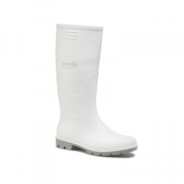 Toffeln Unisex Knee Wellington Boot White (0153W)