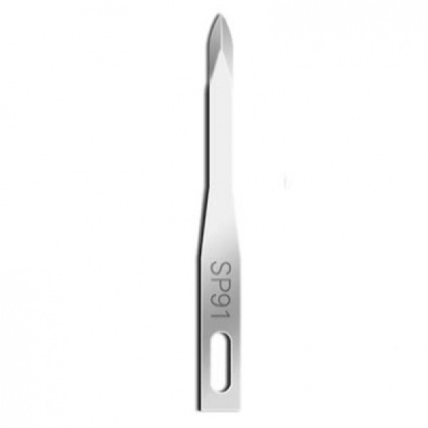 Swann Morton Fine Range Blade SP91, Sterile, Stainless Steel (Box of 25) (5922)