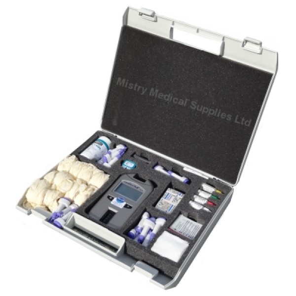 Cardiochek Carry Case with Foam Compartments