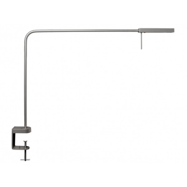 Luxo Ninety LED Task Light Grey With Clamp 78cm Arm (NINO25933)