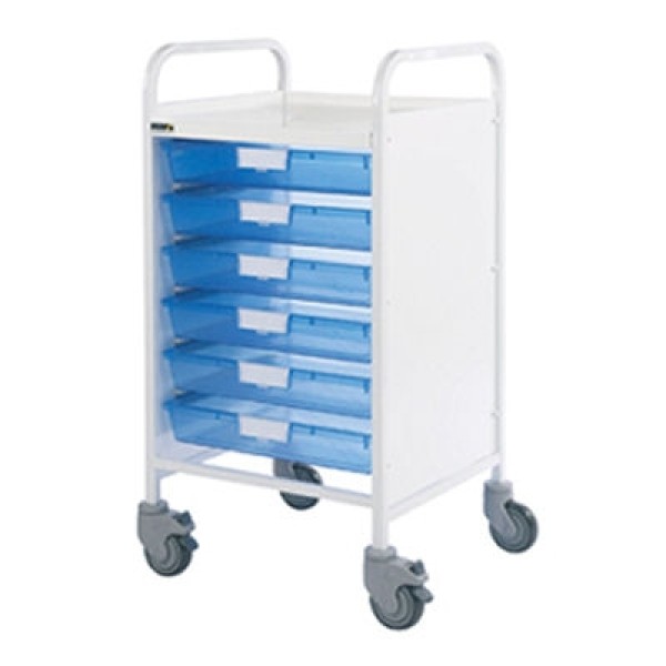 Sunflower Vista 50 Trolley 6 Single Blue Trays (Sun-MPT1B)