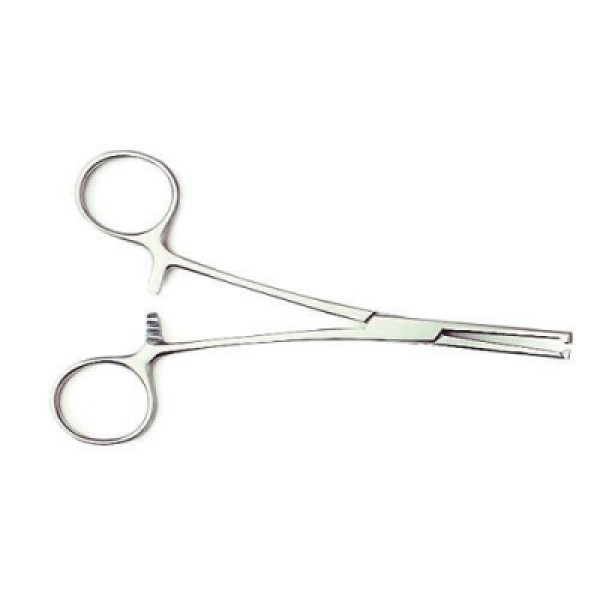 AW Reusable Artery Forceps Kocher Curved 1:2 Teeth 5 Inch (13cm) (C.471.13)