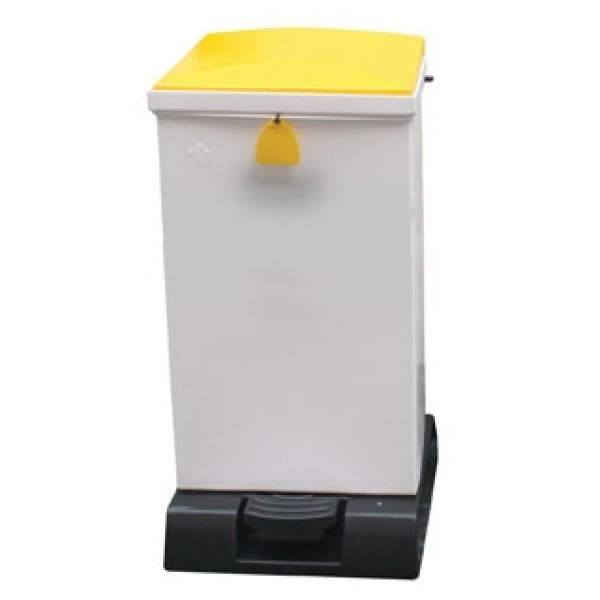 Bristol Maid Plastic 42 Litre Sack Holder with Plastic Fixed Body & Silent Closing Lid (5PSH007SC)