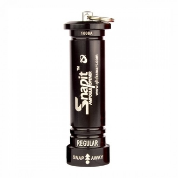 SnapIt Trolley Regular Reusable Ampoule Opener, Black(W6004R) (TE-01R)