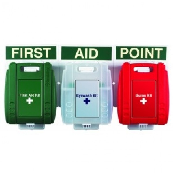 ESP Evolution First Aid, Eye Wash and Burns Wall Mounted Station (ZFA-342-ST)