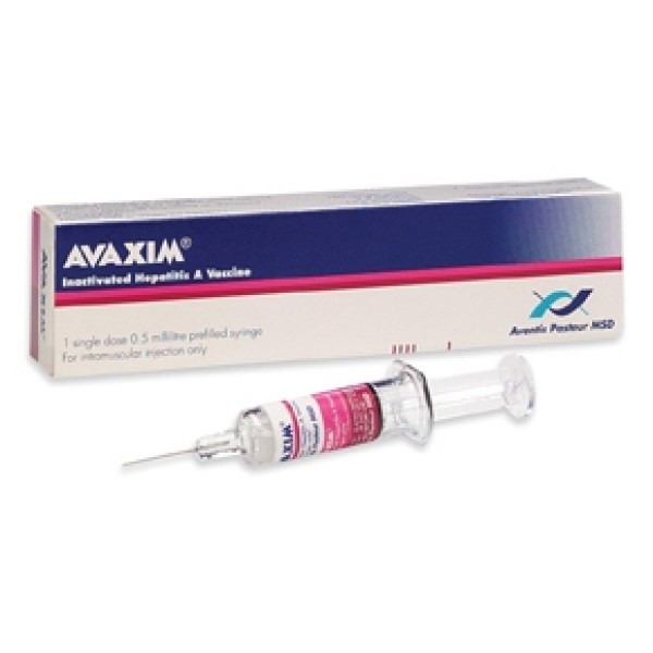 Avaxim (Hepatitis A Vaccine Inactivated) 0.5m PFS x 1