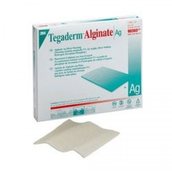 Tegaderm Alginate AG Silver Dressing 10cm x 10cm (Pack of 10)