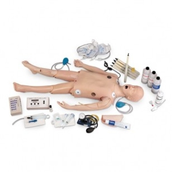 ESP Crisis manikin Child Deluxe with Arrythmia Tutor (ZKM-495-B)