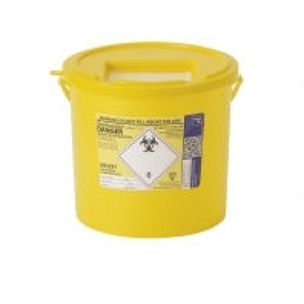 Daniels Sharpsguard ECO Yellow 11.5 Litre Sharps Bin (DD476YL)