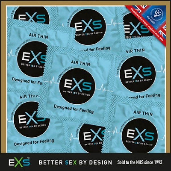 EXS Air Thin Condoms Bulk Pack of 500