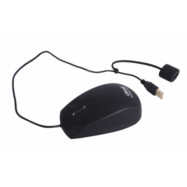 Clinell Silicone EasyClean Waterprool Mouse - Black (Single) (CMS1B)