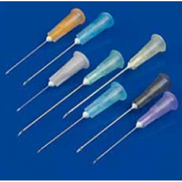 BD Microlance Hypodermic Needle 24g x 1 inch Violet (Box of 100)