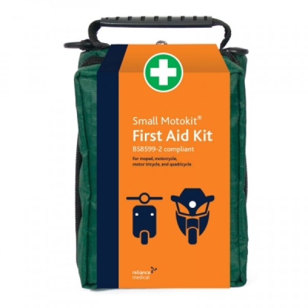 Reliance Compact First Aid Kit Small Motokit Green Helsinki Bag (RL3013)