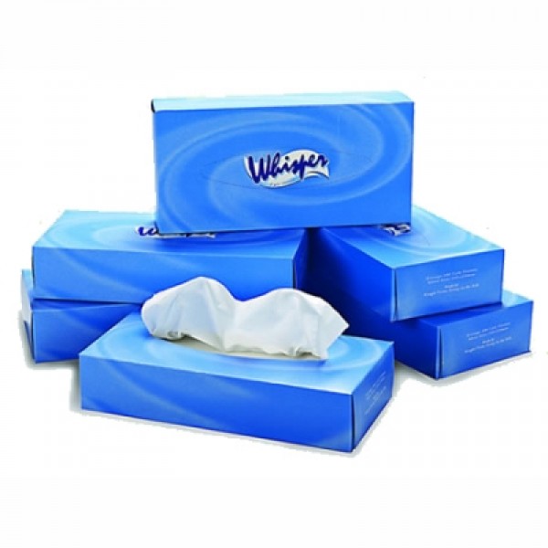 Essentials Clinical Facial Tissues 2 Ply White (36 Boxes of 100) (PT8690)