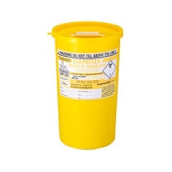 Daniels Sharpsguard Yellow 5 Litre Sharps Bin (DD471YL)