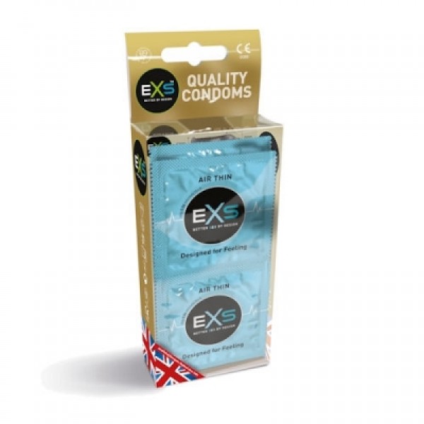 EXS Air Thin Condoms x 12 (Pack of 6) (EXSAIRTHIN12)