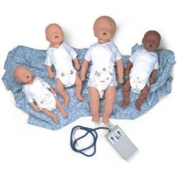 ESP CPR Pediatric 3 Year Old Manikin, Air-Filled, Electronic Console (ZKM-375-F)
