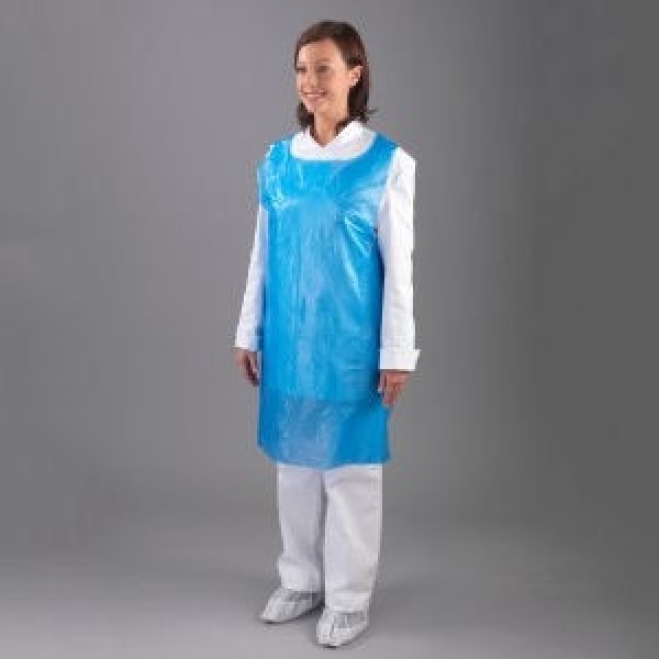 FineTouch Polythene Aprons, Blue (Roll of 200) (A1B/R) 