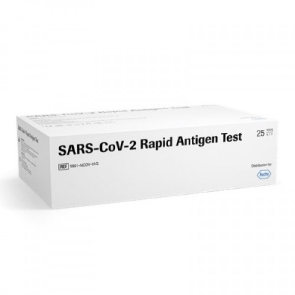 Roche Sars CoV-2 Rapid Antigen Test (Box of 25) (09327592190)
