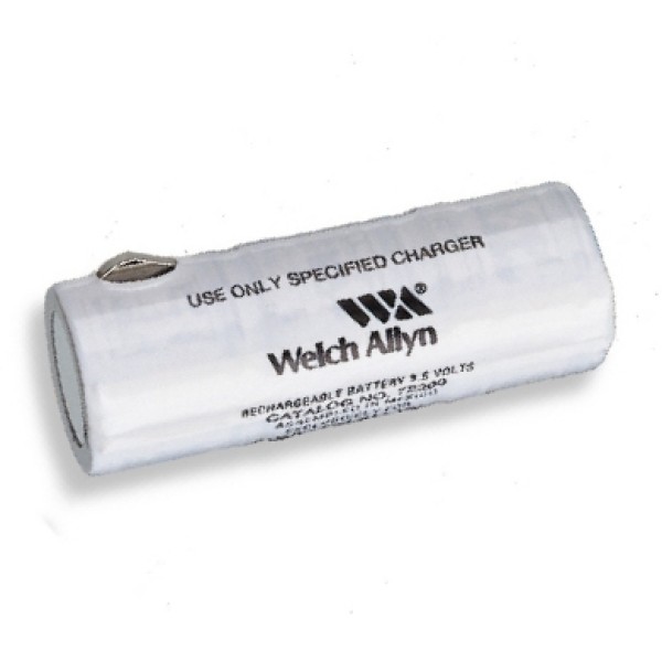 Welch Allyn NiCad Rechargeable Battery 3.5V, Black (72200)
