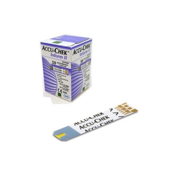 Accu-Chek Inform II Test Strips (Box of 50) (5942861018)