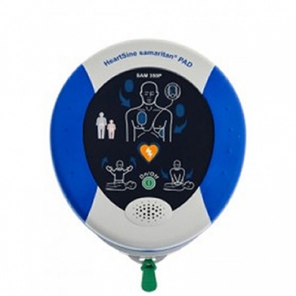 Heartsine Samaritan Adult Defibrillator, Semi-Auto With 1 Pad-Pak & Carry Case (350-BAS-XX-10)