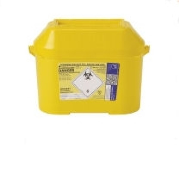 Daniels Sharpsguard Extra Yellow 8.5 Litre Sharps Bin (DD580YL)