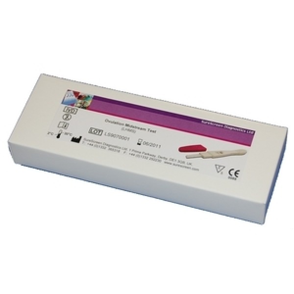 SureScreen Easy Prediction Ovulation Test (D1090) (5PK)