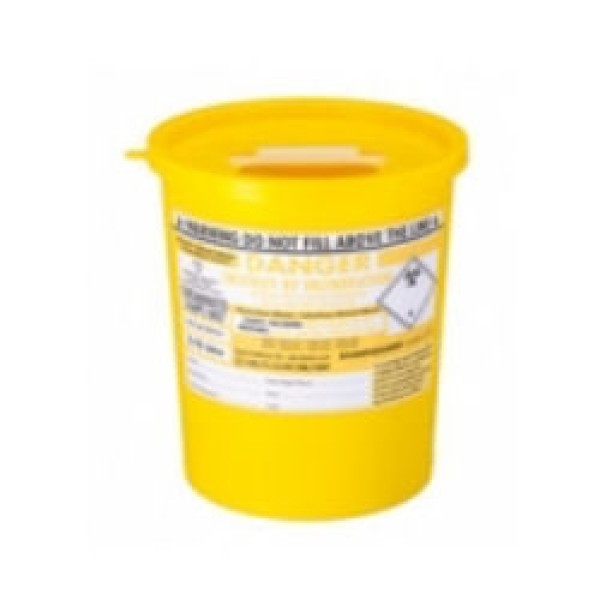 Daniels Sharpsguard Yellow 3.75 Litre Sharps Bin (DD474YL)