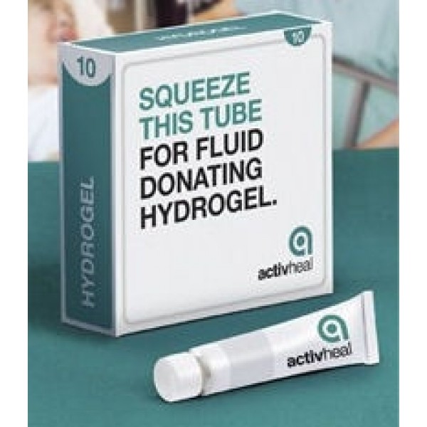 Activheal Hydrogel 15g Tube (Pack of 10)