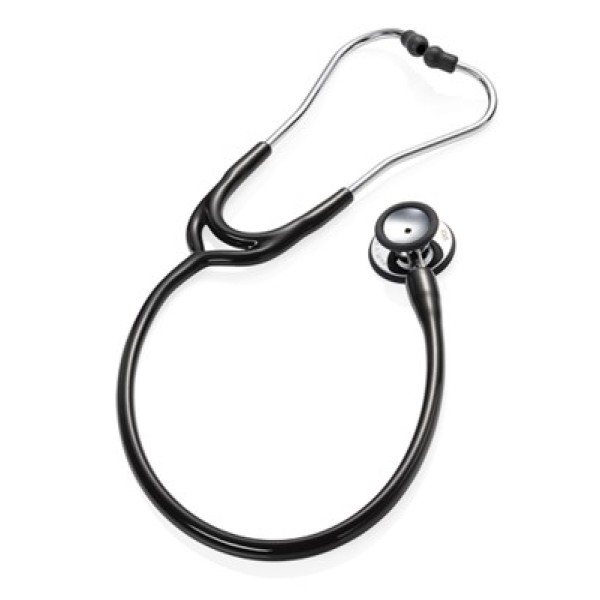Seca S20 Stethoscope with a standard membrane side and a bell side as well as a two-channel tube. (S200001001)