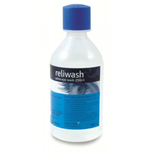 Reliwash Saline Eyewash 250ml Bottle (RL905)