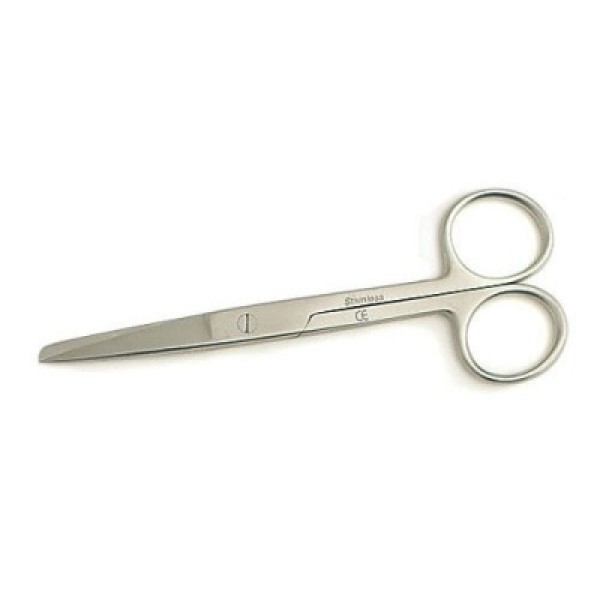 AW Reusable Dressing Scissors Sharp/Blunt 6 Inch / 15cm Straight (A.207.15)