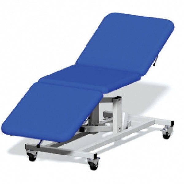 Plinth Medical (Finesse) Electric Three Section Couch Mid Blue (Agent3-Mid Blue)