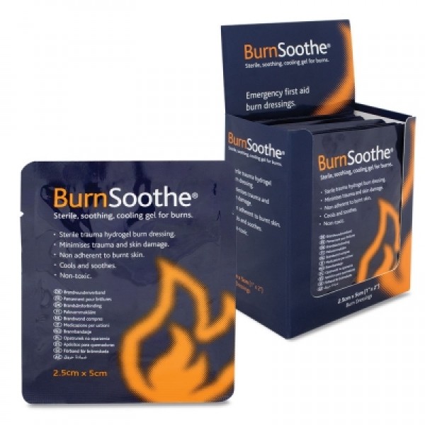 Burnsoothe Burn Dressing 2.5cm x 5cm (Box of 10) RL392