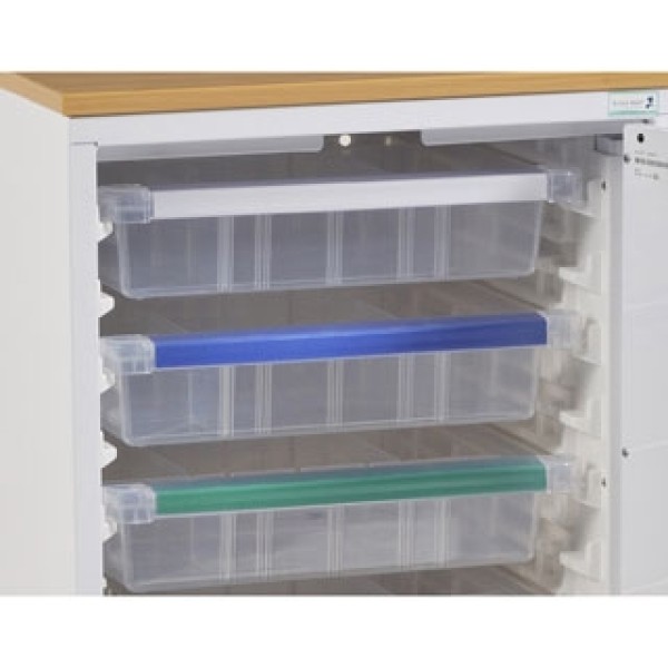 Bristol Maid Storage Cupboard 870mm High - L/H Hinge - Trays (BU020)