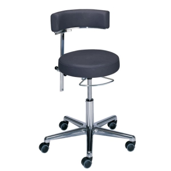 Beaver Healthcare Surgeons Chair 460-580mm - Low Height With Anatomical Seat (BE4005)