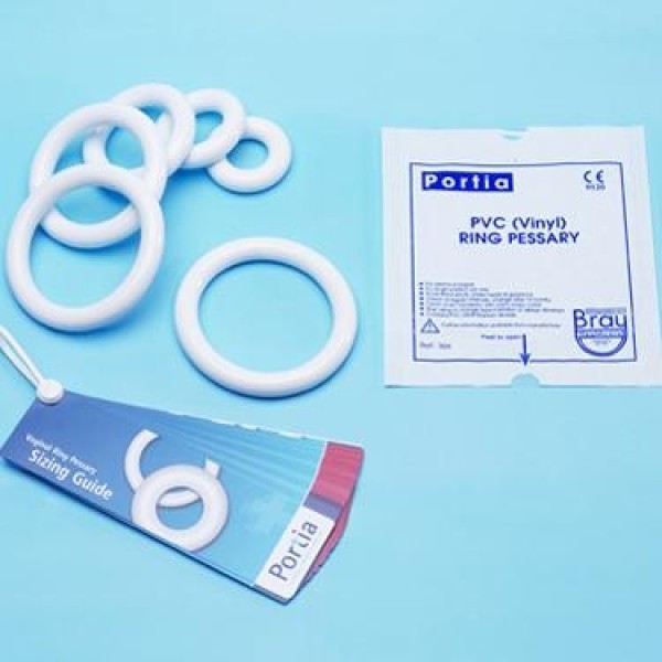 Portia Flexible PVC Pessary Ring 53mm, Latex-Free (366/53)