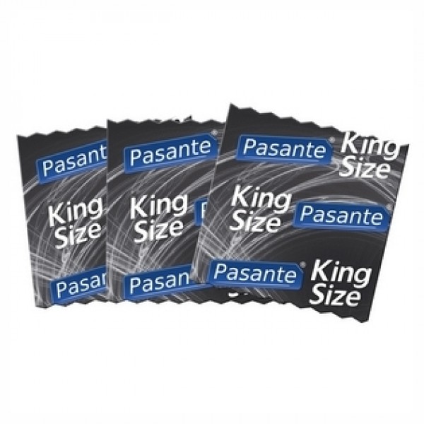 Pasante King Size Condoms, Polybag of 144 (C4073)