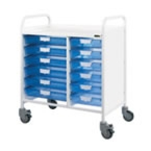 Sunflower Vista 60 Trolley - 12 Single Blue Trays (Sun-MPT60B)