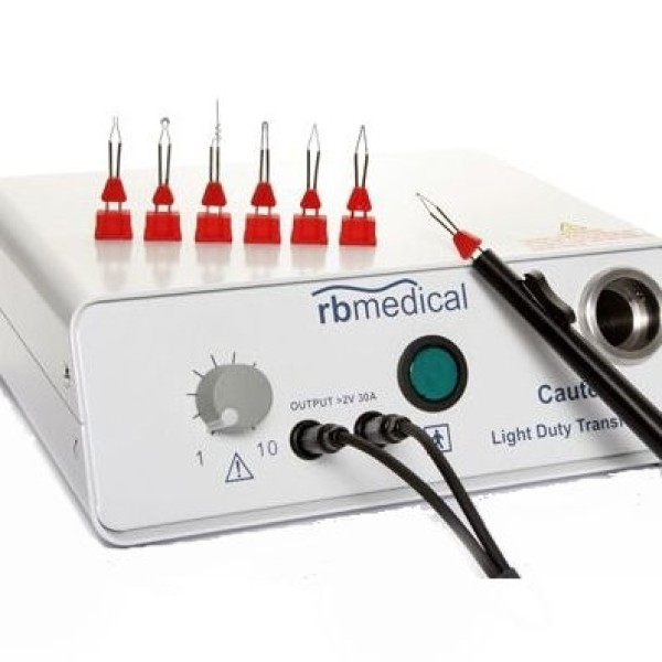 RB Medical Light Duty Ophthalmic Cautery Set with JA114 Eye Handle & 5 Eye Burners (JC623)