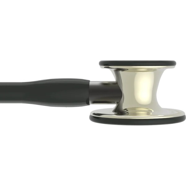 3M Littmann Cardiology IV Diagnostic Stethoscope - Champagne Finish Chestpiece, Black Tube, Stem & Headset (6179)