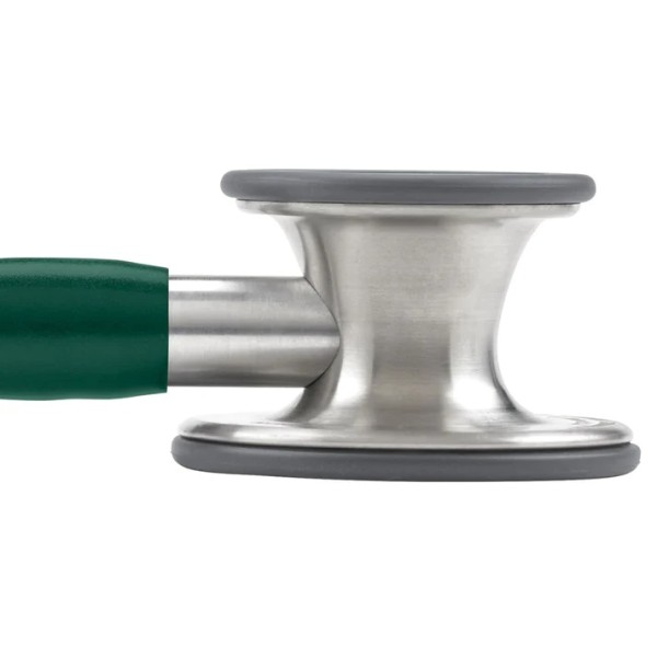 3M Littmann Cardiology IV Diagnostic Stethoscope - Standard Finish Chestpiece, Hunter Green Tube, Stainless Stem & Headset (6155)