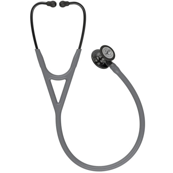 3M Littmann Cardiology IV Diagnostic Stethoscope - High Polish Smoke Finish Chestpiece, Caribbean Grey Tube, Smoke Stem & Headset (6238)