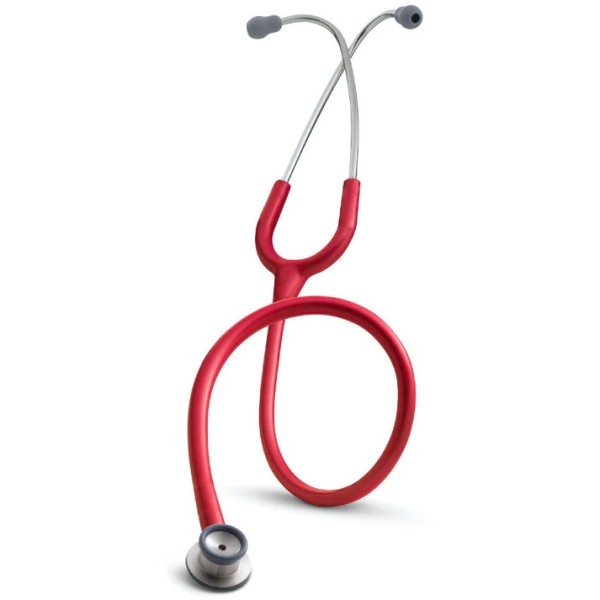 3M Littmann Classic II Infant Stethoscope, Standard Finish Chestpiece, Red Tube (2114R)