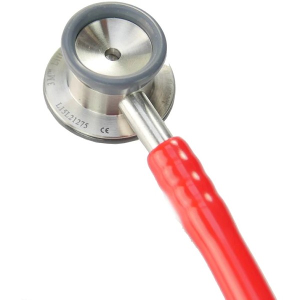 3M Littmann Classic II Infant Stethoscope, Standard Finish Chestpiece, Red Tube (2114R)