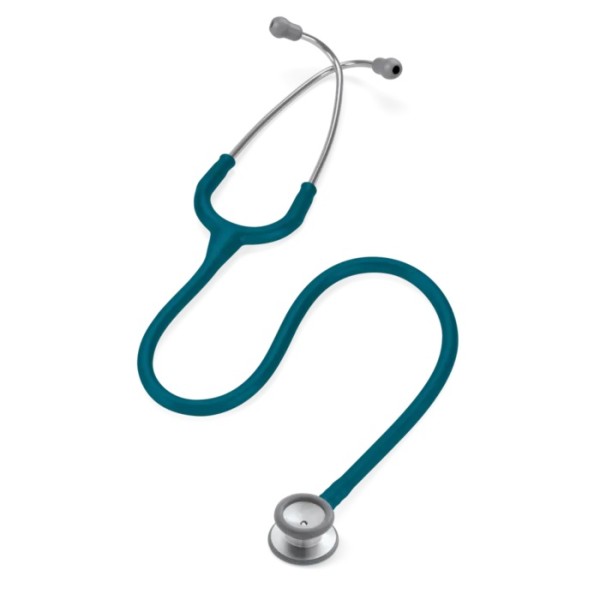 3M Littmann Classic II Paediatric Stethoscope - Standard Finish Chestpiece, Caribbean Blue Tube (2119)