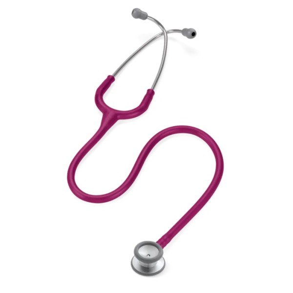 3M Littmann Classic II Paediatric Stethoscope - Standard Finish Chestpiece, Raspberry Tube (2122)