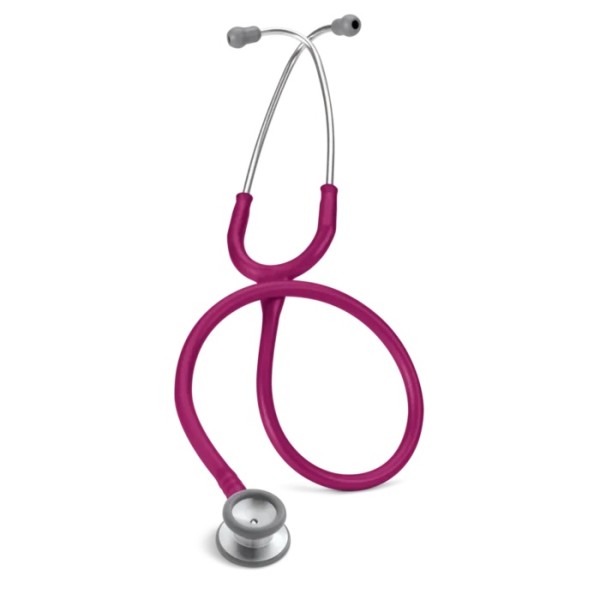 3M Littmann Classic II Paediatric Stethoscope - Standard Finish Chestpiece, Raspberry Tube (2122)