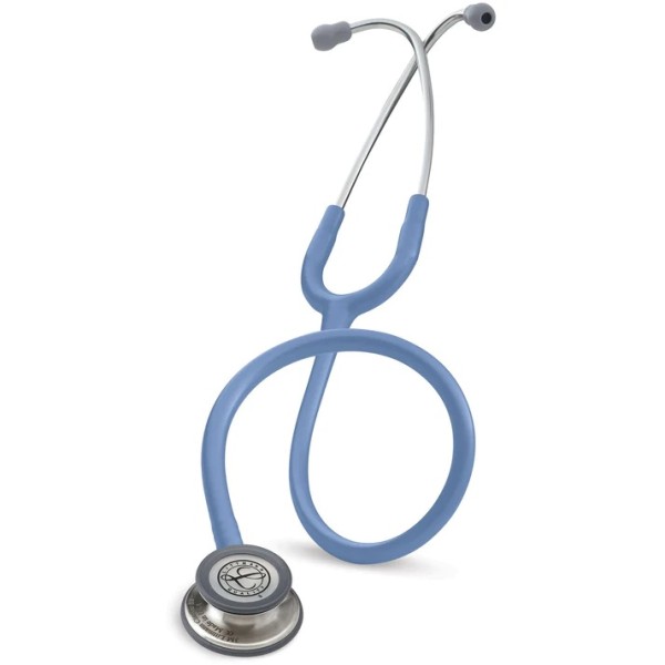 3M Littmann Classic III Monitoring Stethoscope - Standard Finish Chestpiece, Ceil Blue Tube (5630)